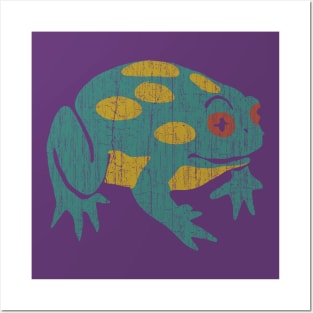 RetroFrog Posters and Art